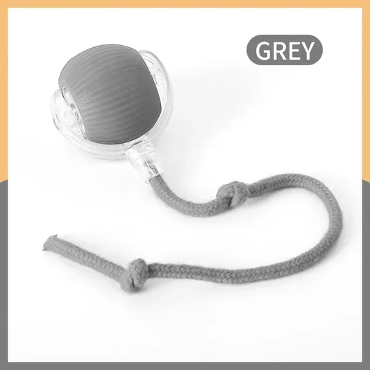 Smart Cat Toys Pet Toys Automatic Rolling Ball Fake Tail Rechargeable Electric Pet Interactive Toy Dog Cat Imitate Mouse